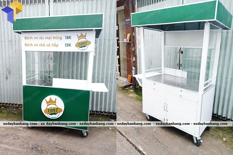 quầy bánh mì đẹp