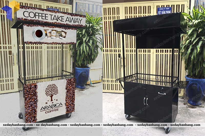 thiết kế xe cafe đẹp