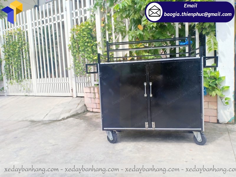 đóng tủ sắt bán trà sữa
