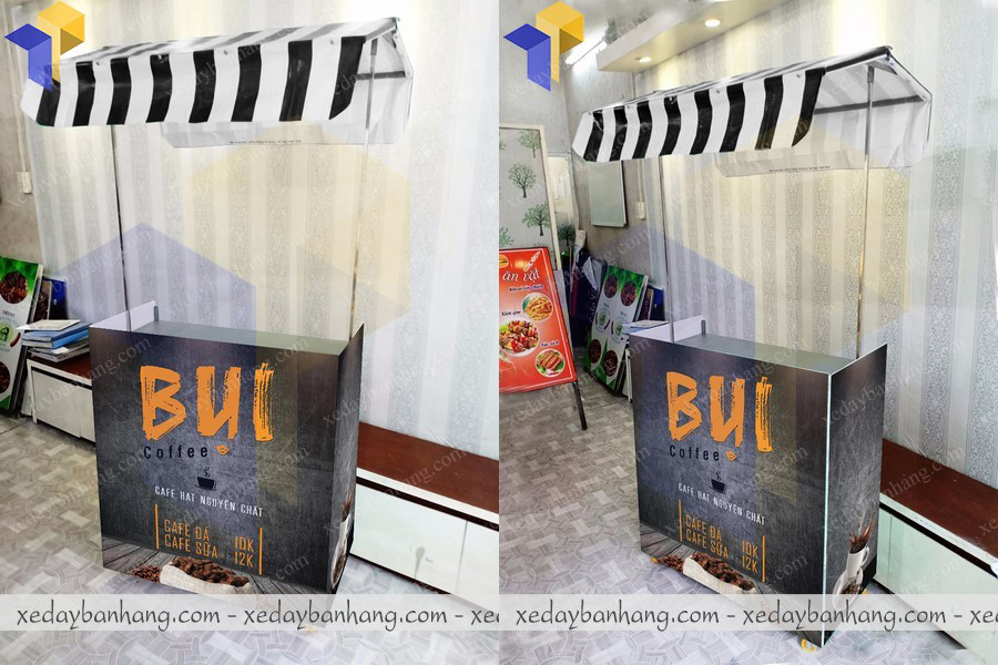 sản xuất xe bán cà phê lắp ráp