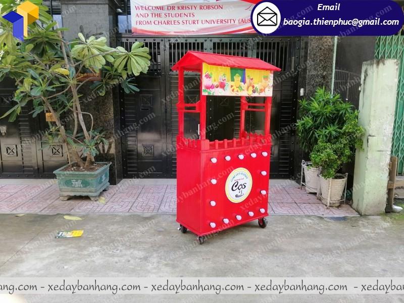 xe gỗ bán sinh tố giá bao nhiêu