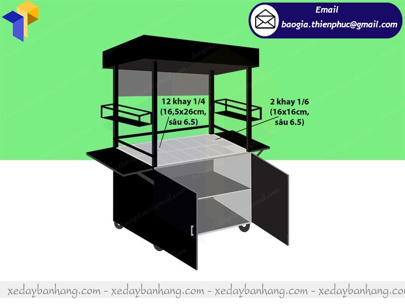tủ sắt bán sinh tố