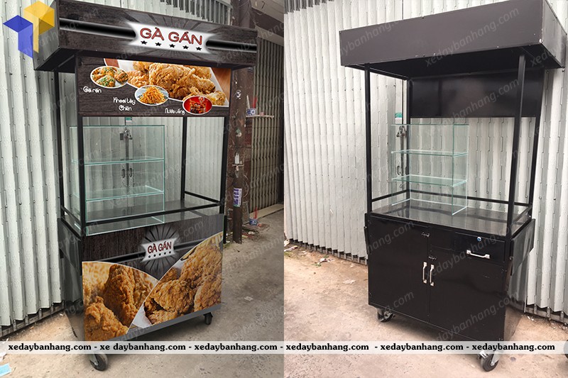 quầy bán gà rán mang đi