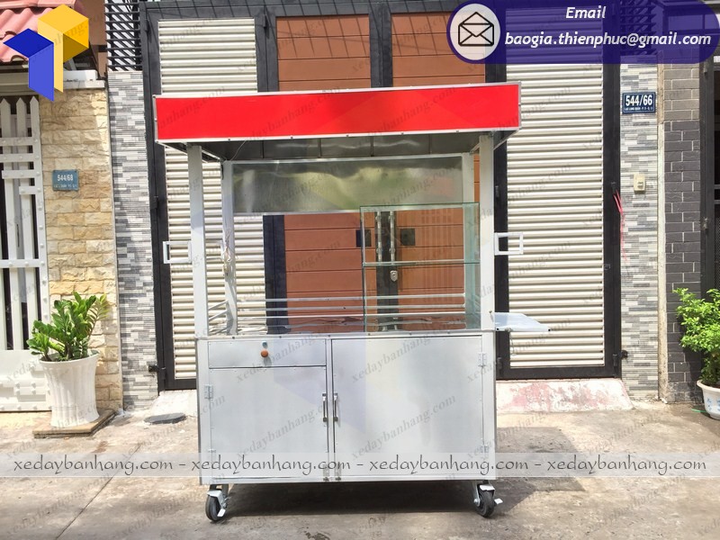 tủ bán trà sữa dạo