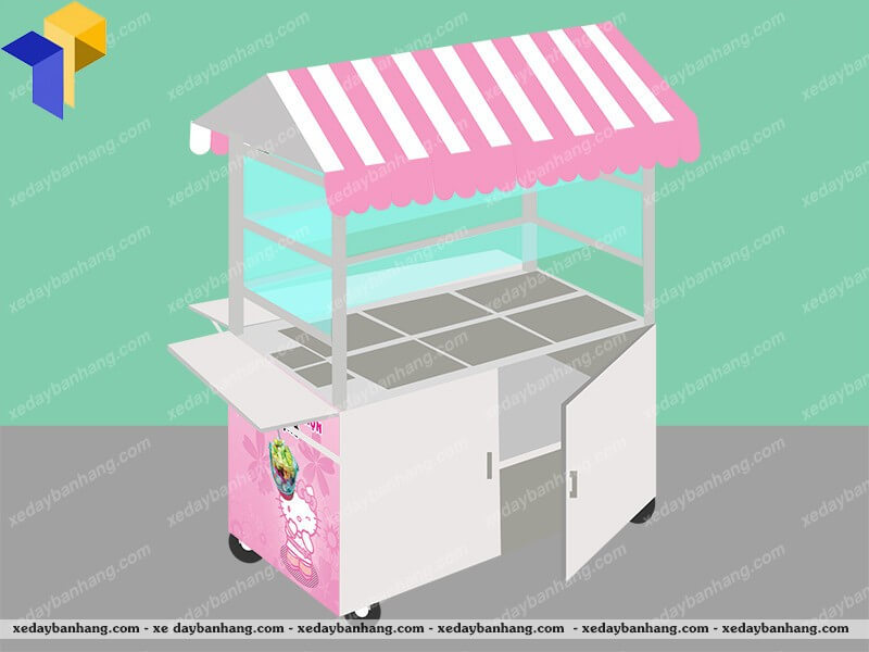 xe trái cây di động