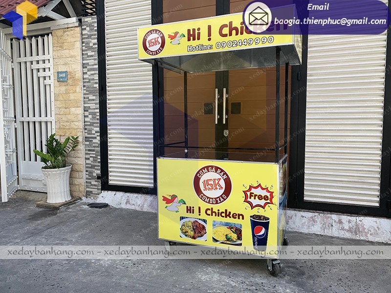 xe bán gà rán vũng tàu