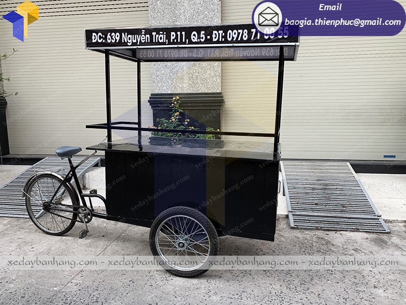 xe đạp bán cafe hcm