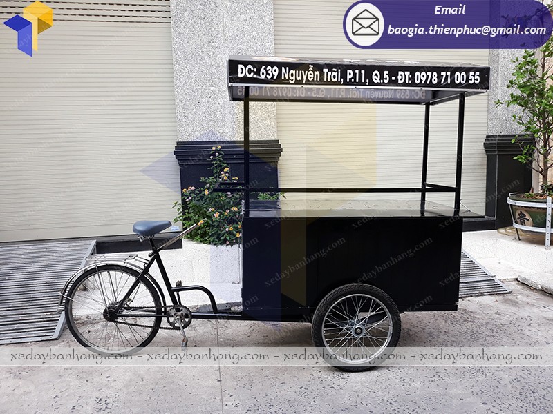 giá bán xe đạp bán cafe