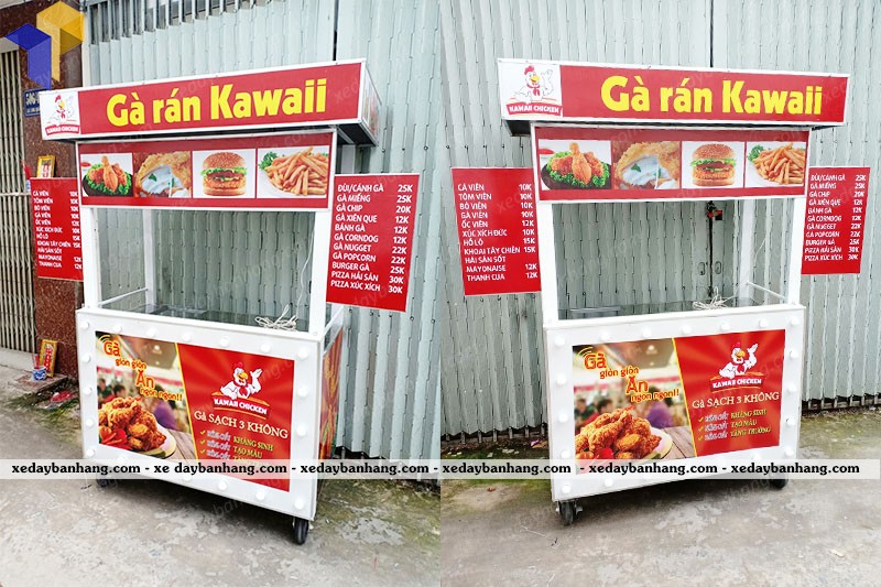 tủ bán gà rán bình thuận