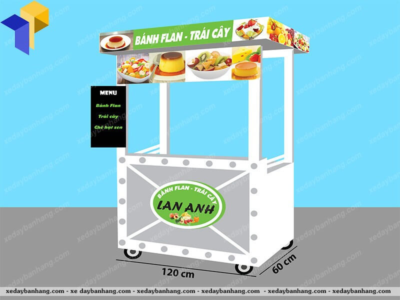 xe bán bánh plan đẹp