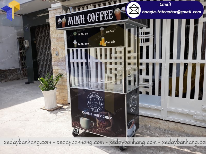 mẫu xe cà phê lề đường