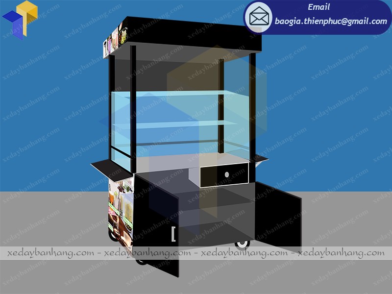 xe bán trà sữa nhà làm giá rẻ