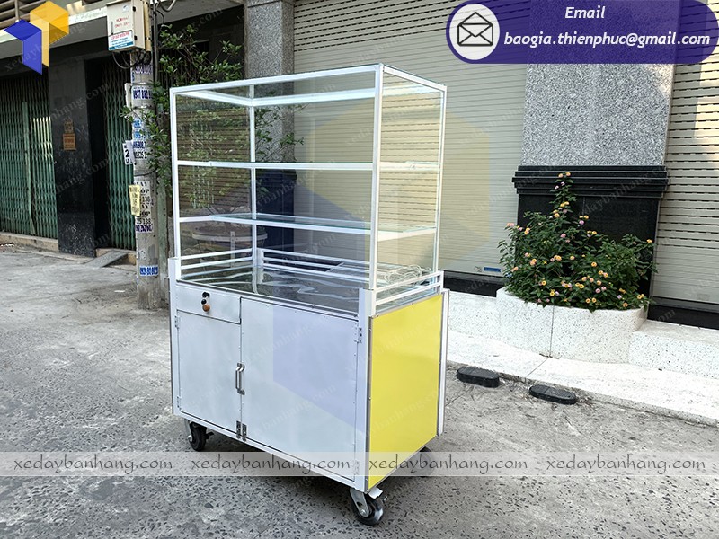 tủ bán trà sữa đẹp