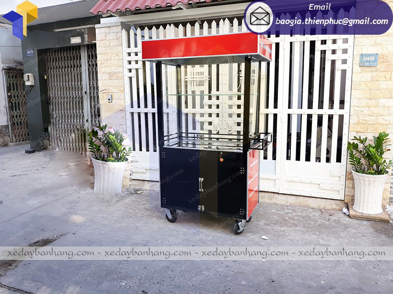 tủ bán thức ăn nhanh di động