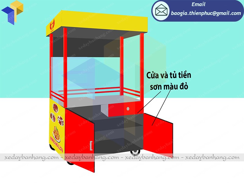quầy thức ăn di động