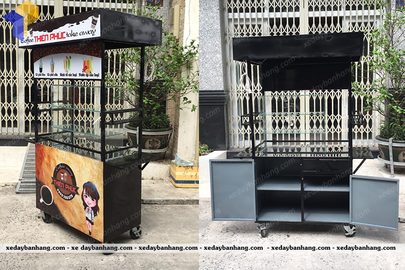 mẫu xe cà phê lưu động