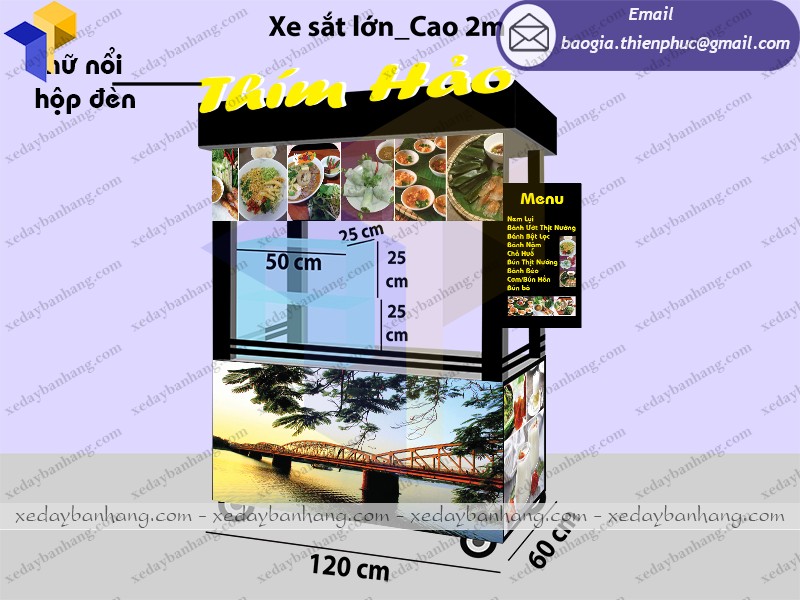xe thức ăn nhanh lưu động