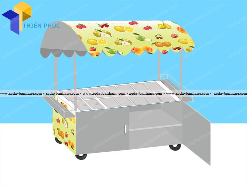 xe bán trái cây tự chọn bình dương