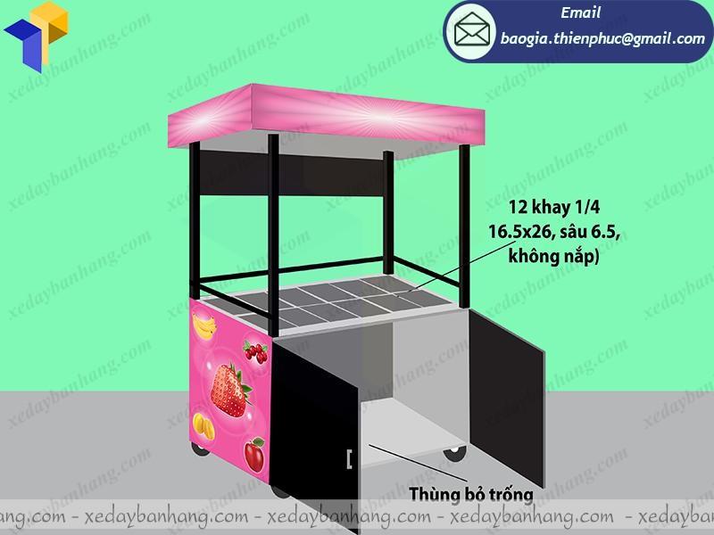 thiết kế tủ bán sinh tố