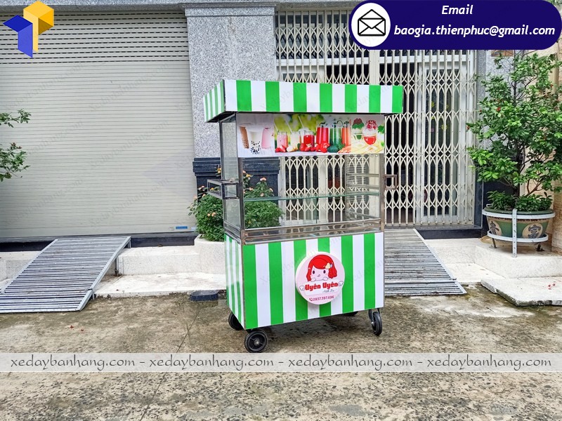 kiot bán trà sữa giá bao nhiêu