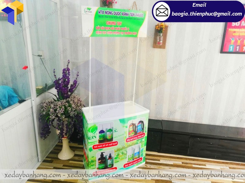 booth quảng cáo siêu thị