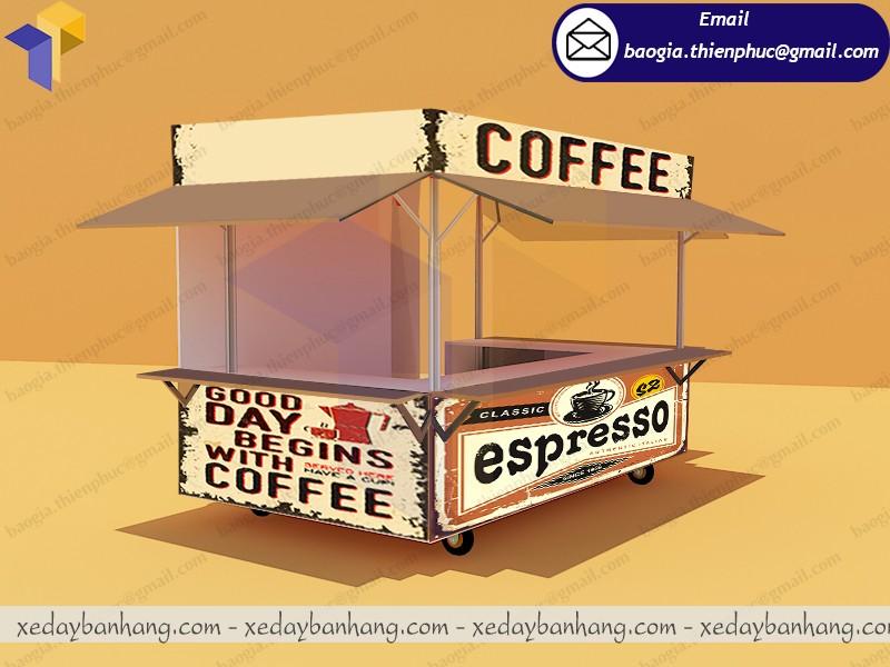 kiot bán cafe giá bao nhiêu