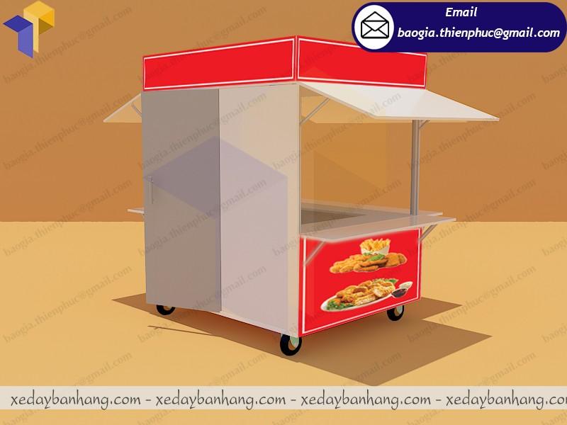 tủ kiot bán đồ ăn vặt