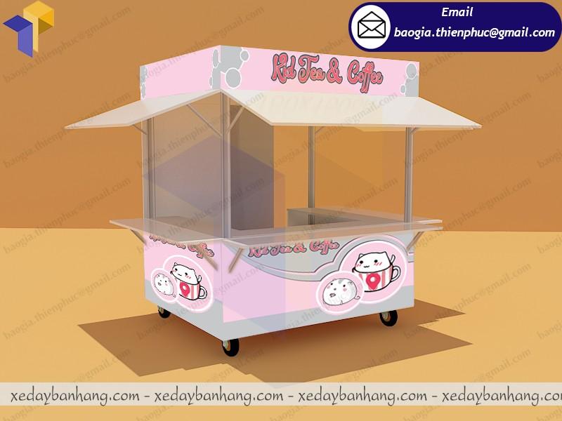 kiot bán trà sữa