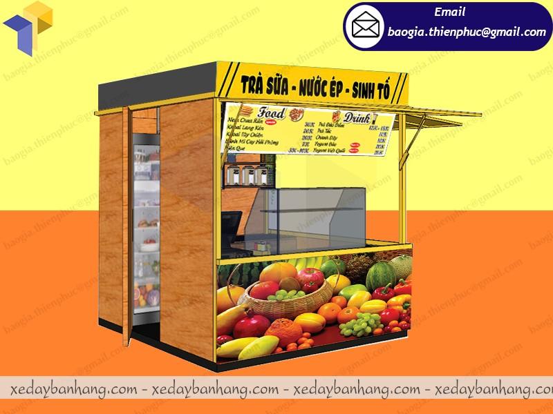 sản xuất kiot bán hàng