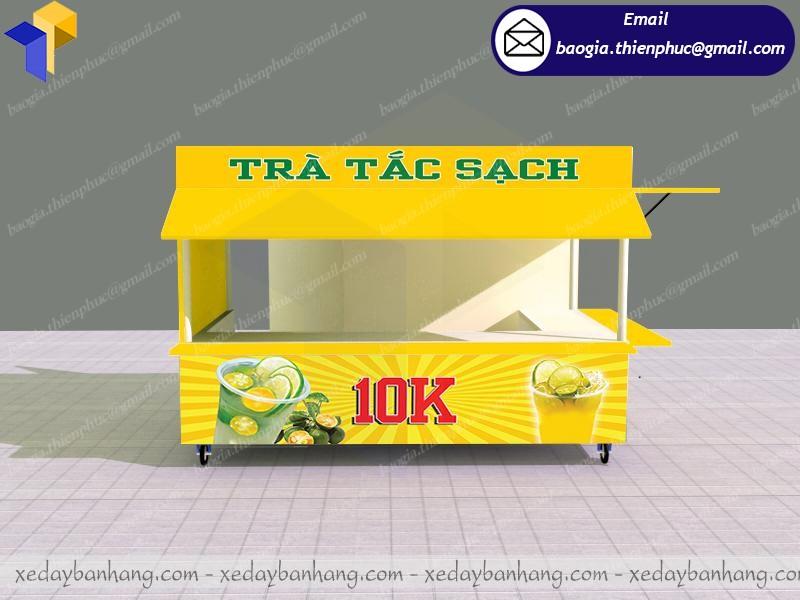 kiot bán trà tắc giá rẻ