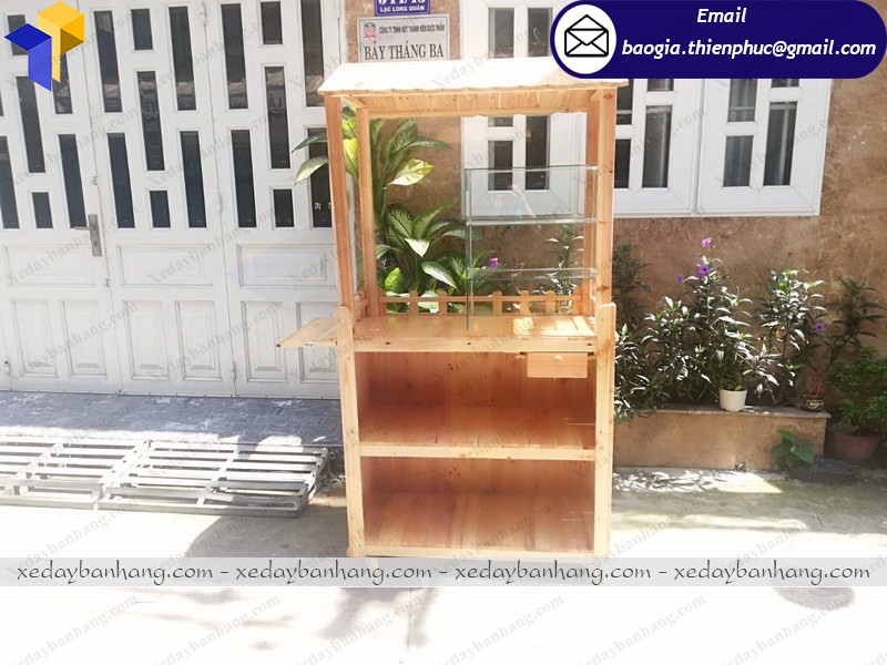 xe gỗ bán sinh tố mua ở đâu