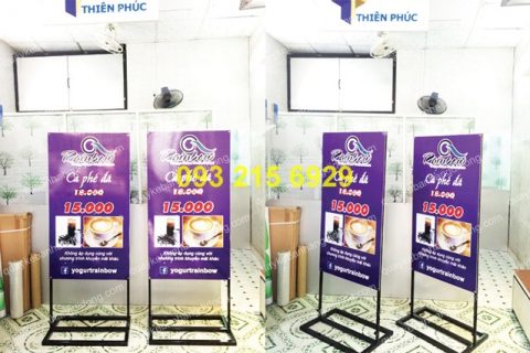 Standee khung su1eaft u1ed1p formex, Standee chu00e2n su1eaft u1ed1p formex