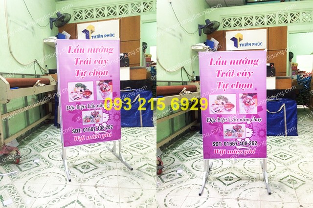 standee khung sat