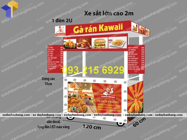 xe ban ga ran dep