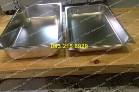 Khay inox 304 ku00edch thu01b0u1edbc 16cm x 16cm x 6.5cm