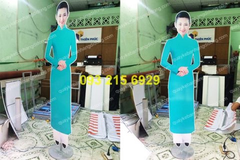 Lu00e0m standee hu00ecnh tiu1ebfp viu00ean hu00e0ng khu00f4ng u1edf u0111u00e2u Hu1ed3 Chu00ed Minh