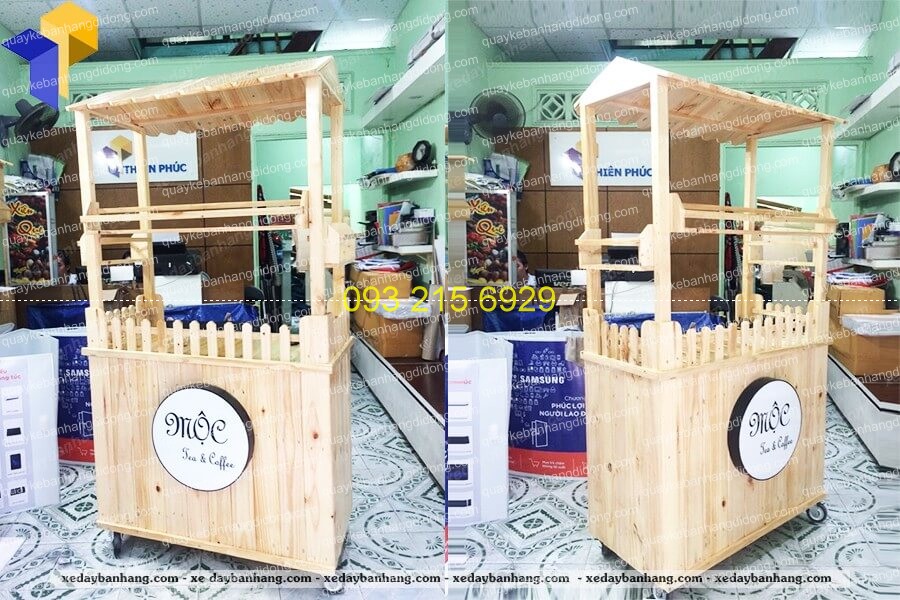 chuyen dong xe go ban cafe