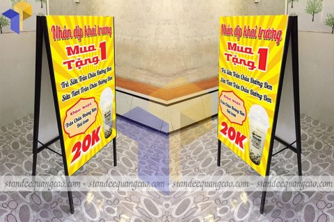 Lu00e0m standee chu1eef a giu00e1 ru1ebb – Standee Quu1ea3ng Cu00e1o