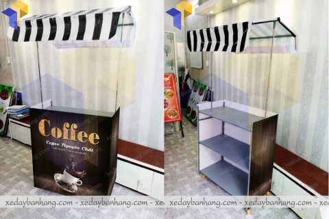 xe cà phê lắp ráp giá rẻ