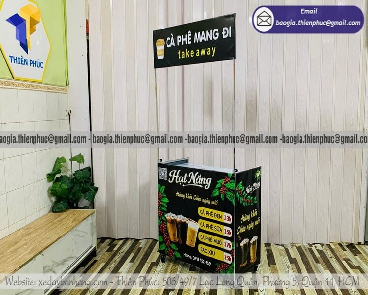 Nơi bán xe cafe take away gấp gọn bán rong lề đường muốn đổi đời từ kinh doanh
