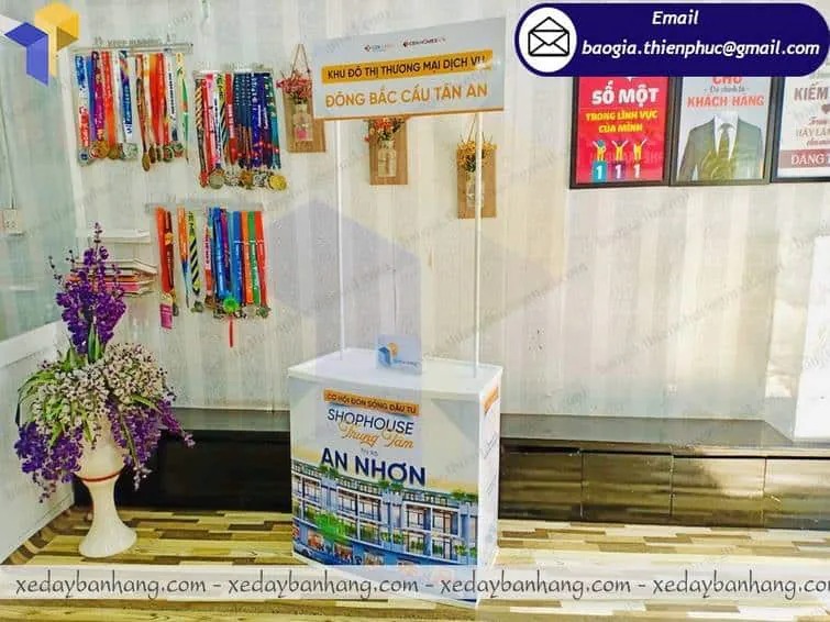 báo giá booth bán hàng quảng cáo