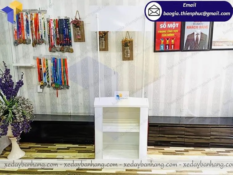 báo giá booth nhựa lắp ráp