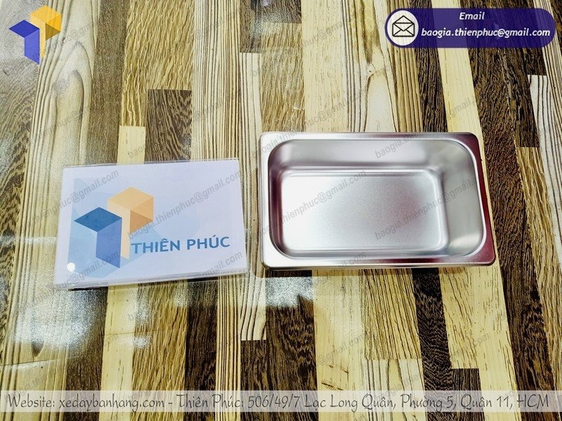 báo giá khay inox đựng thức ăn buffet