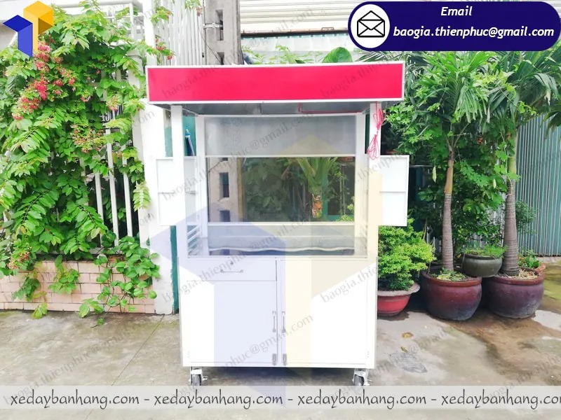 báo giá quầy bán gà rán vỉa hè