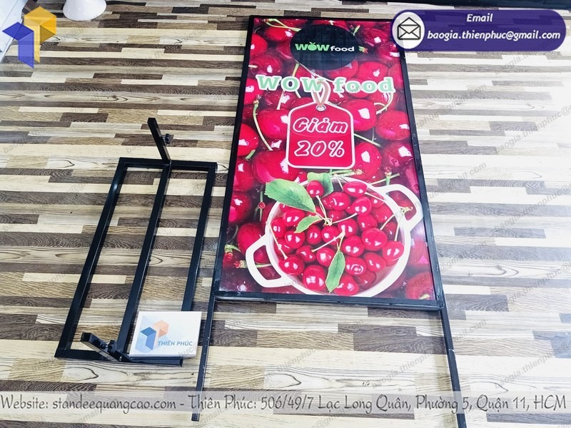báo giá standee cán formex giá rẻ