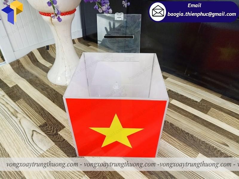 báo giá thùng bỏ phiếu bầu cử