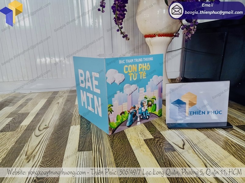 báo giá thùng đựng phiếu bốc thăm