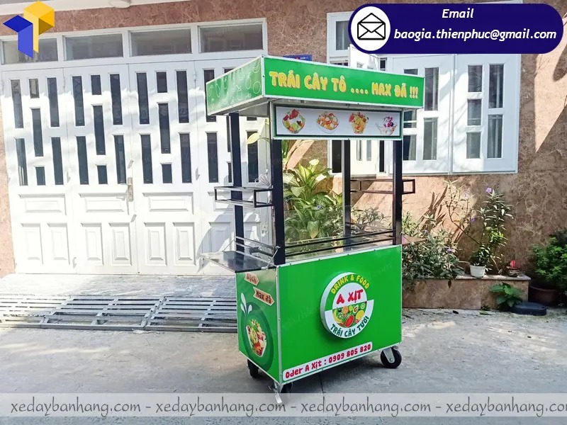 báo giá tủ bán trái cây tô