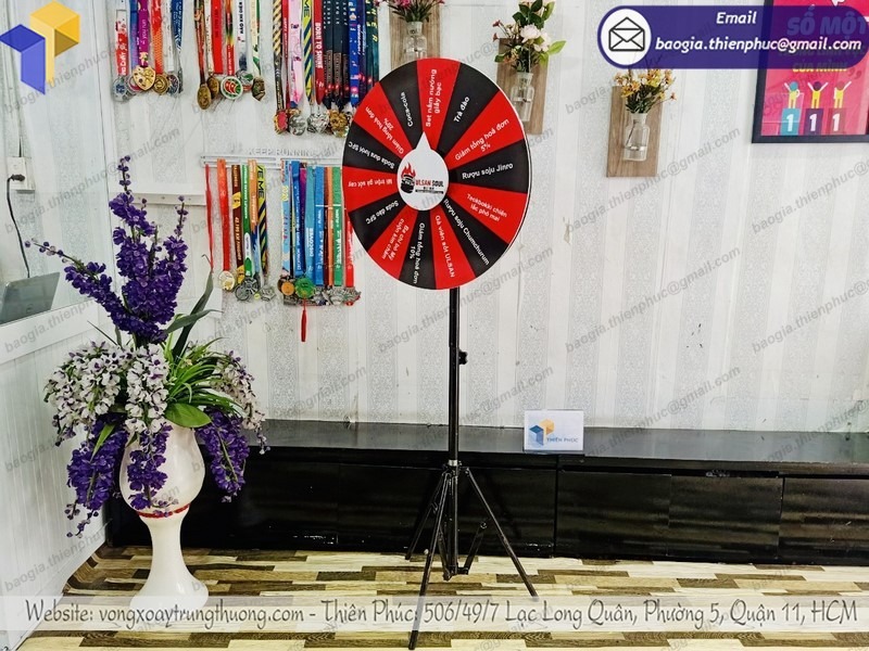 báo giá vòng quay chiếc nón kì diệu