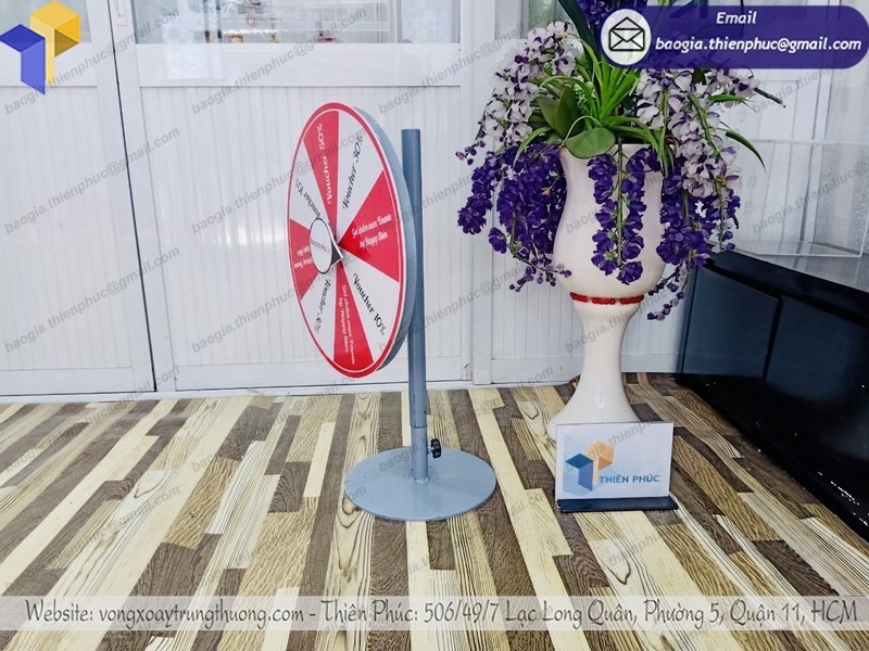báo giá vòng quay sự kiện để bàn